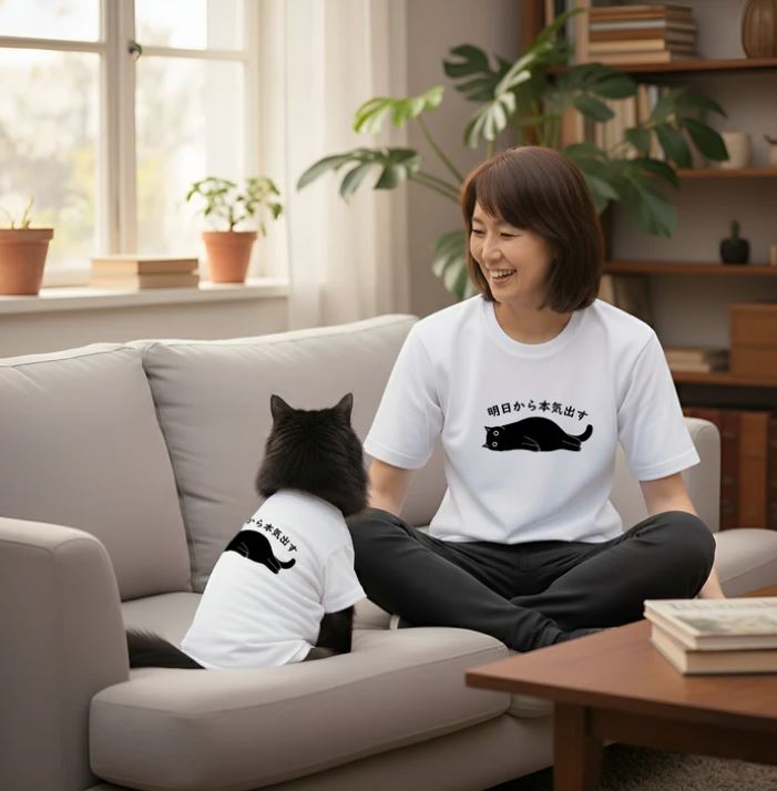 ゆるい猫デザイン